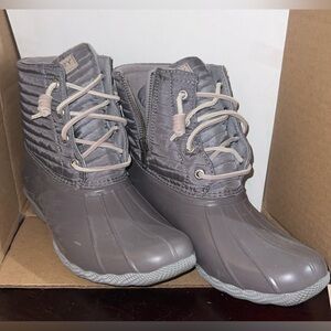 Sperry Gray Women's Duck Boots